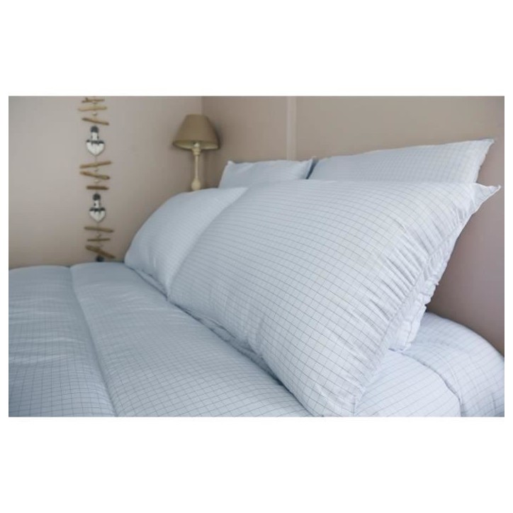 Oreiller médium DODO 50x70 cm - Protection anti punaise, anti acarien - 550 gr - Blanc - Fabriqué en France Oreiller médium DODO 50x70 cm - Protection anti punaise, anti acarien - 550 gr - Blanc - Fabriqué en France