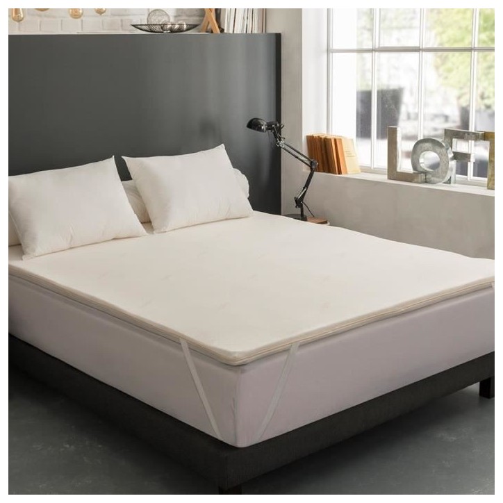 Surmatelas DODO Le Végétal - Déhoussable - 160x200 cm Surmatelas DODO Le Végétal - Déhoussable - 160x200 cm