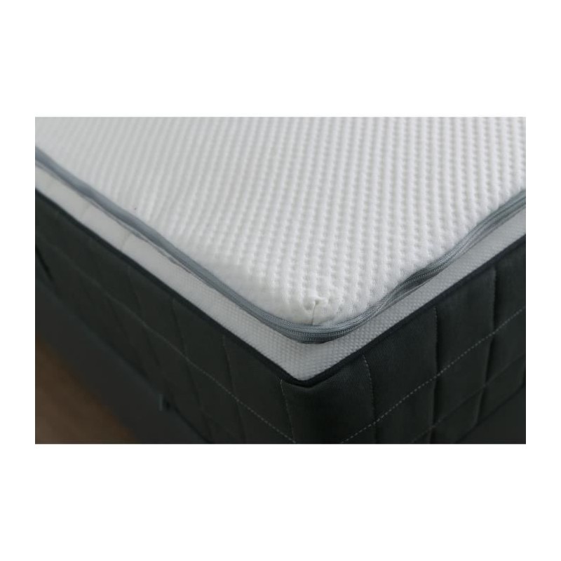Surmatelas DODO - 140x190 cm - 100 % mémoire de forme - ERGO Surmatelas DODO - 140x190 cm - 100 % mémoire de forme - ERGO