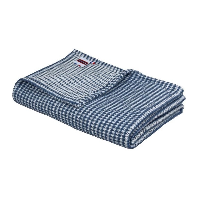 Plaid - DODO - Coton caresse - Marine Plaid - DODO - Coton caresse - Marine