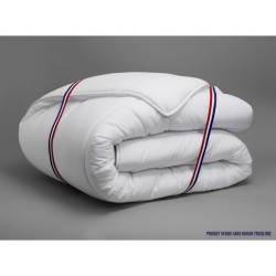 DODO Couette tempérée 250G/m² - L'IMMANQUABLE - 140 x 200 cm - Blan