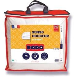 DODO - Couette tempérée 350 g/m² - SENSO DOUCEUR - 220 x 240 cm - B