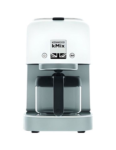 Cafetiere filtre kMix - KENWOOD - COX750WH - 1200 W - Blanc - 8 tasses - Sélecteur d'arôme