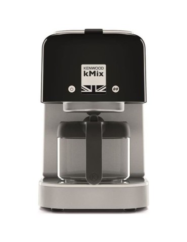 Cafetiere filtre kMix - KENWOOD - COX750BK - 1200 W - Noir - 8 tasses - Sélecteur d'arôme