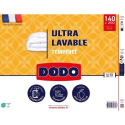 DODO - Couette tempérée 300 g/m² - ULTRA LAVABLE - 140 x 200 cm - B