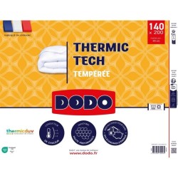 DODO - Couette tempérée 250 g/m² - THERMIC TECH - 140 x 200 cm - Bl