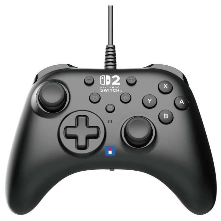 Manette filaire - HORI - Horipad - Nintendo Switch et Switch 2 - Bouton Nintendo C - Boutons arriere programmables - Noir Manette filaire - HORI - Horipad - Nintendo Switch et Switch 2 - Bouton Nintendo C - Boutons arriere programmables - Noir