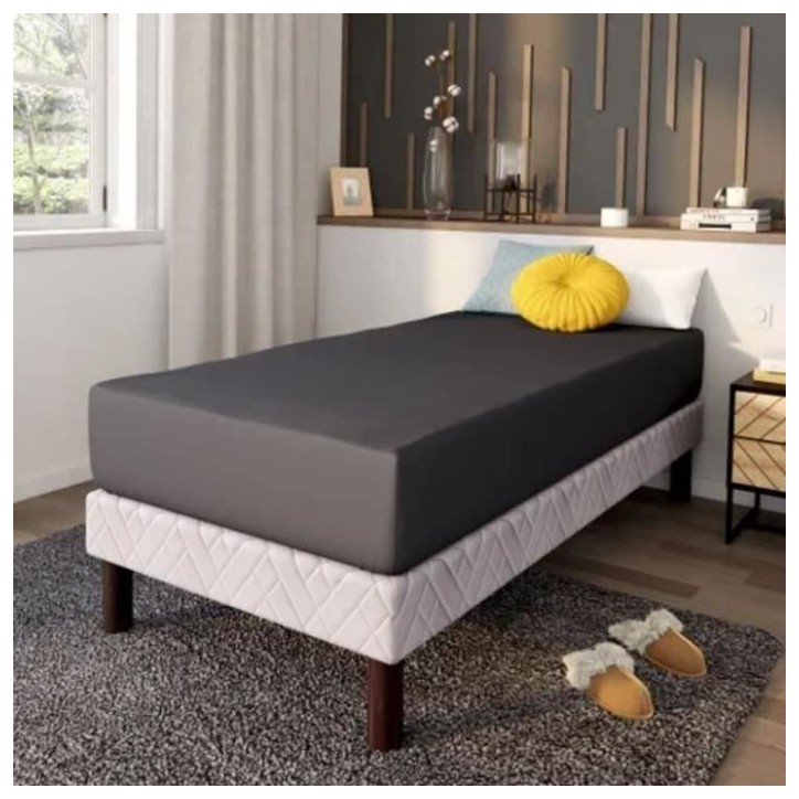 Drap housse DODO - 90x190 cm - Coton - Coutil 32 cm Drap housse DODO - 90x190 cm - Coton - Coutil 32 cm