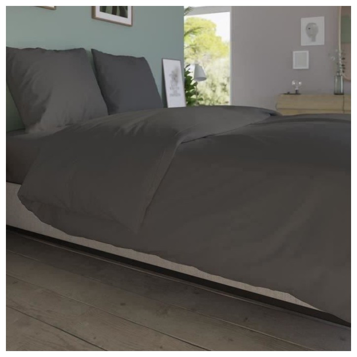 Housse de couette DODO - 140x200 cm - Coton - Antibactérien