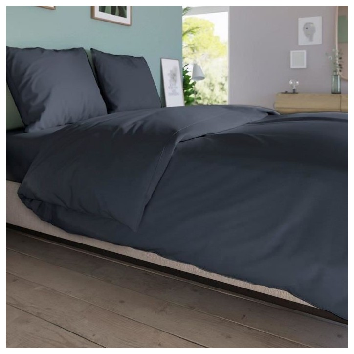 Housse de couette DODO - 140x200 cm - Coton - Antibactérien