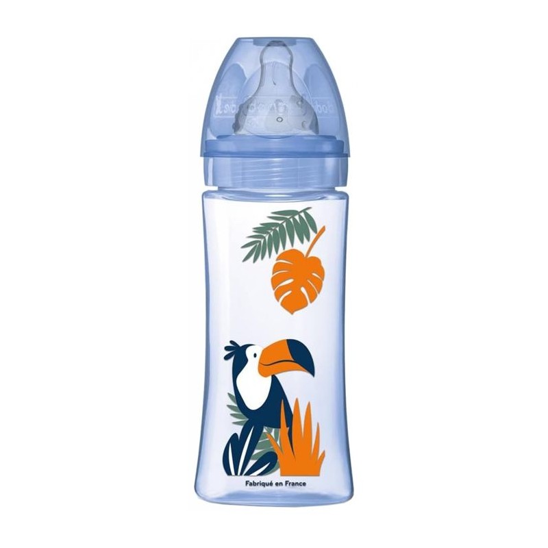 Biberon Dodie Initiation+ Anti-Coliques 3 Vitesses Bleu Pompier 330ml Biberon Dodie Initiation+ Anti-Coliques 3 Vitesses Bleu Pompier 330ml