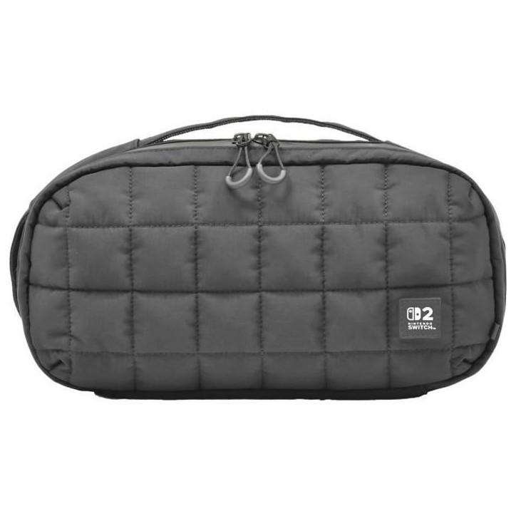 Pochette rembourrée de protection et transport - HORI - Nintendo Switch 2 - Rangement accessoires et jeux - Noir