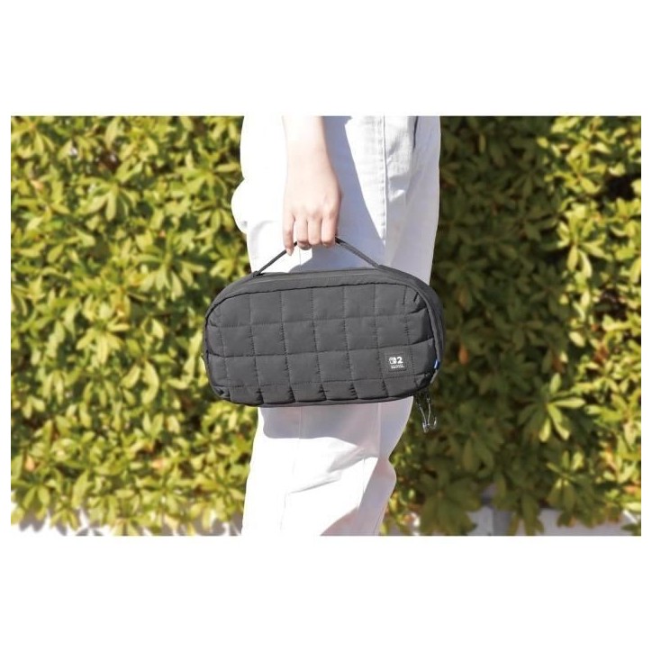 Pochette rembourrée de protection et transport - HORI - Nintendo Switch 2 - Rangement accessoires et jeux - Noir