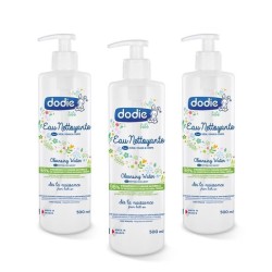 DODIE Lot de 3 eaux nettoyantes 500ml