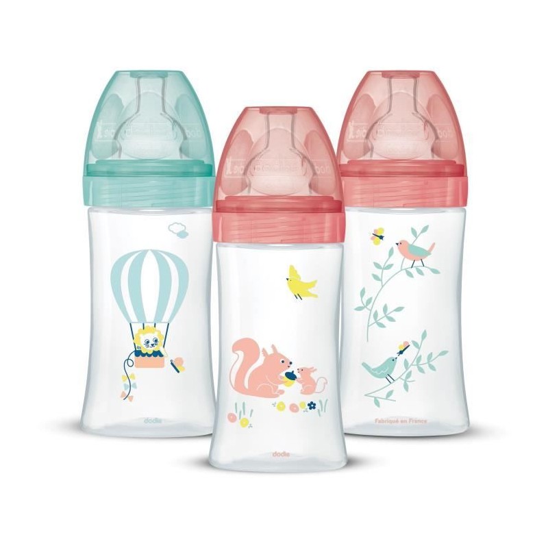 DODIE MAM EB2 - Kit Sensation - 3x 270 ml DODIE MAM EB2 - Kit Sensation - 3x 270 ml
