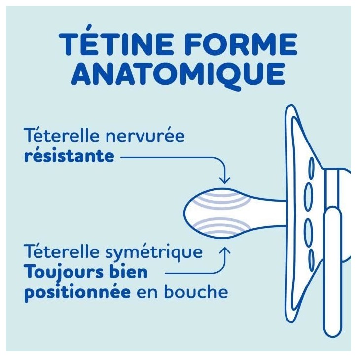DODIE Sucettes Anatomiques +18 Mois sans BPA, Résistante -Let's Play/Ecureuil/Fusée NUIT- Lot de 3