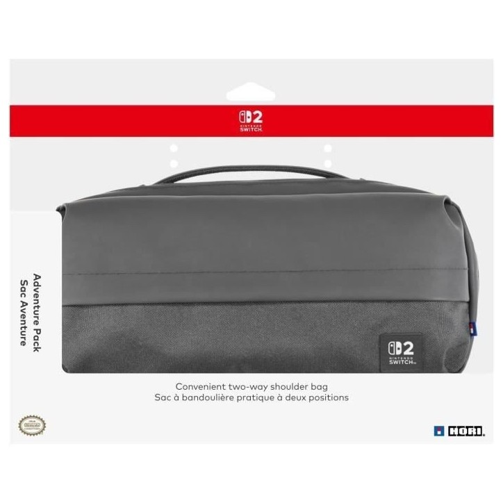 Sacoche de protection et transport - HORI - Nintendo Switch et Switch 2 - Rangement accessoires et jeux - Noir Sacoche de protection et transport - HORI - Nintendo Switch et Switch 2 - Rangement accessoires et jeux - Noir