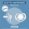 2 Sucettes anatomiques - DODIE - A108 EDL - +18 mois - Mathilde Cabana