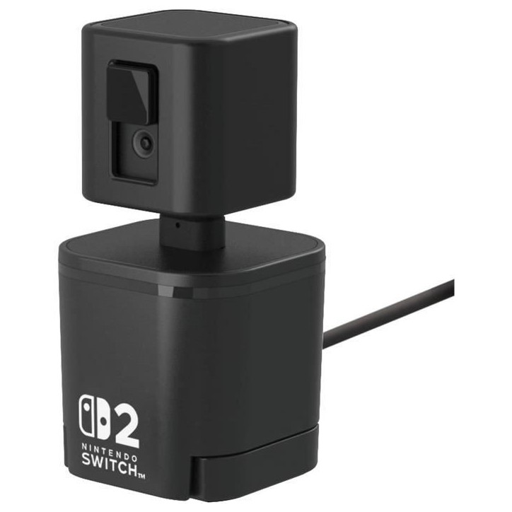 Caméra vidéo USB - HORI - Nintendo Switch 2 - Bras flexible et cache d'objectif - Noir Caméra vidéo USB - HORI - Nintendo Switch 2 - Bras flexible et cache d'objectif - Noir