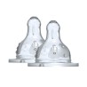 Dodie Biberon Initiation+ Anti-Coliques 3 Vitesses Tétine Ronde Col L