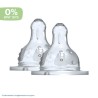Dodie Biberon Initiation+ Anti-Coliques 3 Vitesses Tétine Ronde Col L