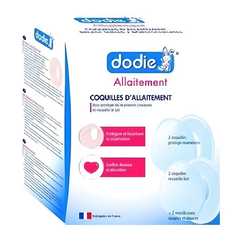 Dodie Allaitement Coquilles d'Allaitement 4 unités Dodie Allaitement Coquilles d'Allaitement 4 unités