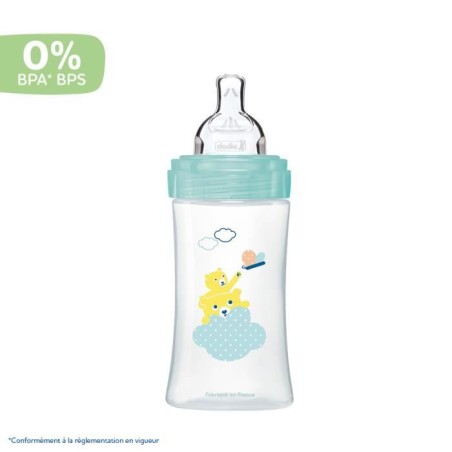 Dodie Biberon Sensation+ Anti-Coliques +0m Lion 270ml