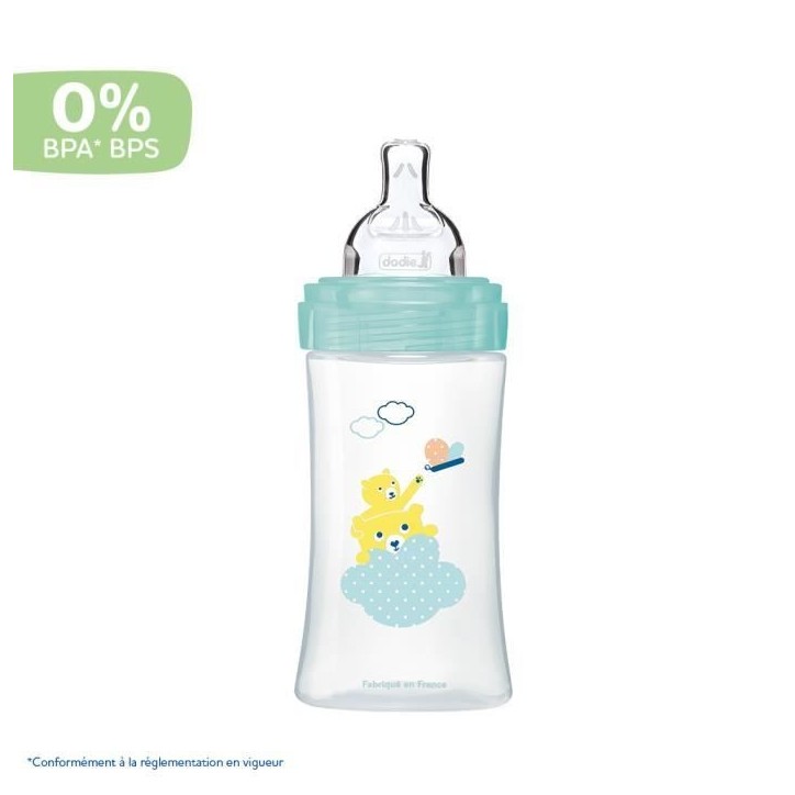Dodie Biberon Sensation+ Anti-Coliques +0m Lion 270ml