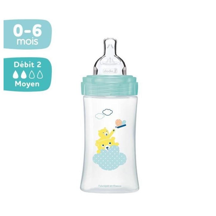 Dodie Biberon Sensation+ Anti-Coliques +0m Lion 270ml
