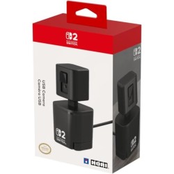 Caméra vidéo USB - HORI - Nintendo Switch 2 - Bras flexible et cache