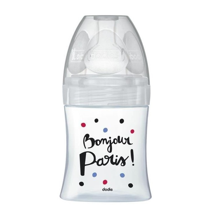 Dodie Biberon Sensation+ Anti-Coliques en Verre +0m Paris 150ml Dodie Biberon Sensation+ Anti-Coliques en Verre +0m Paris 150ml