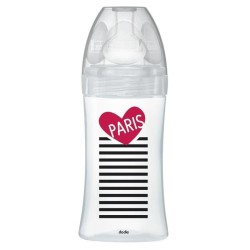 Dodie Biberon Sensation+ Anti-Coliques en Verre +0m Paris 270ml