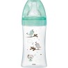 Dodie Biberon Initiation+ Anti-Coliques 3 Vitesses en Verre +0m Vert O