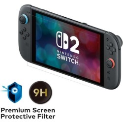 Protection d'écran verre trempé premium - HORI - Nintendo Switch 2 -