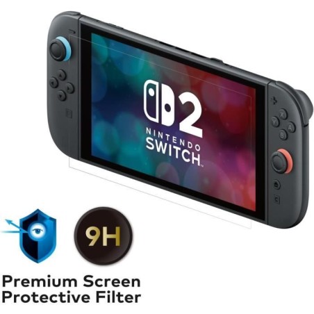 Protection d'écran verre trempé premium - HORI - Nintendo Switch 2 -