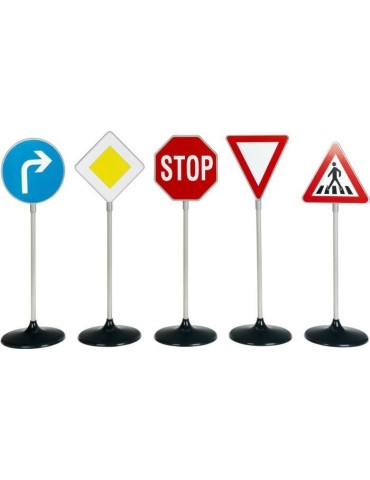 Set de 5 panneaux de signalisation routiere pour enfant - KLEIN - 2980