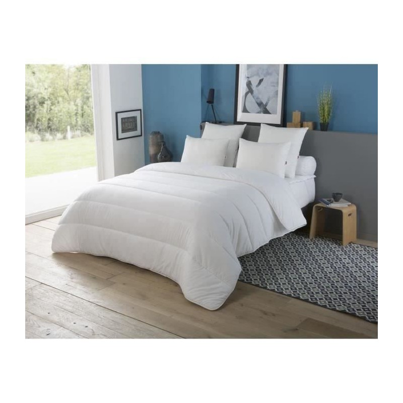 DODO Couette chaude 400gr/m² COUNTRY 200x200 cm blanc DODO Couette chaude 400gr/m² COUNTRY 200x200 cm blanc