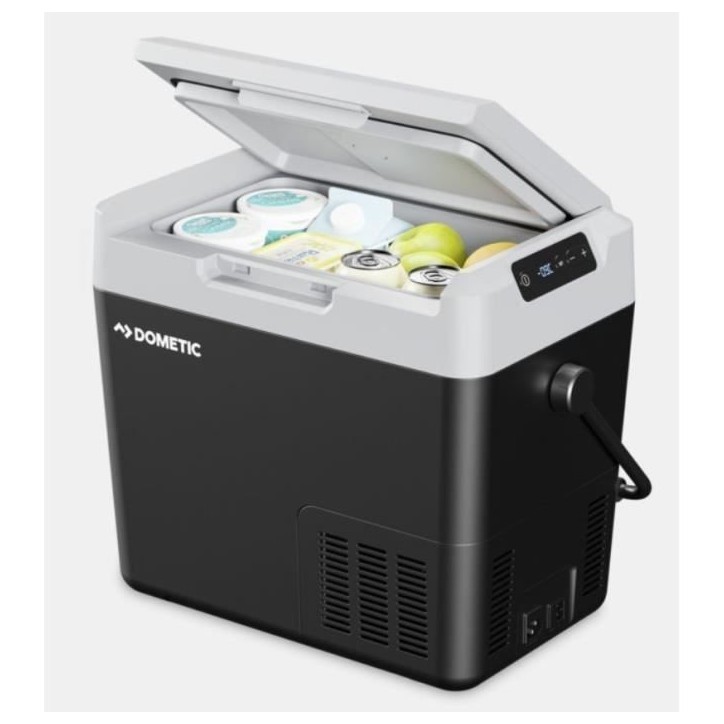 Glaciere électrique portable - DOMETIC - CFF18 - A compression - 19 litres - 12 V -24 V allume cigare - 230 V - Noir Glaciere électrique portable - DOMETIC - CFF18 - A compression - 19 litres - 12 V -24 V allume cigare - 230 V - Noir