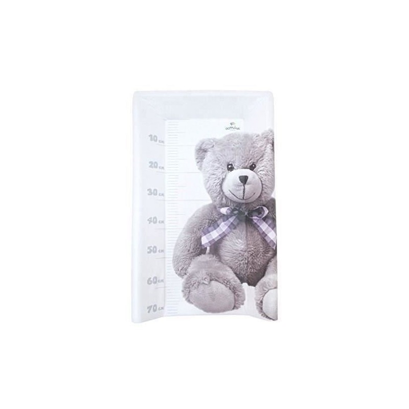 Plan a langer DOMIVA Little Bear - PVC - Matelas intégré - Blanc/Gri Plan a langer DOMIVA Little Bear - PVC - Matelas intégré - Blanc/Gri