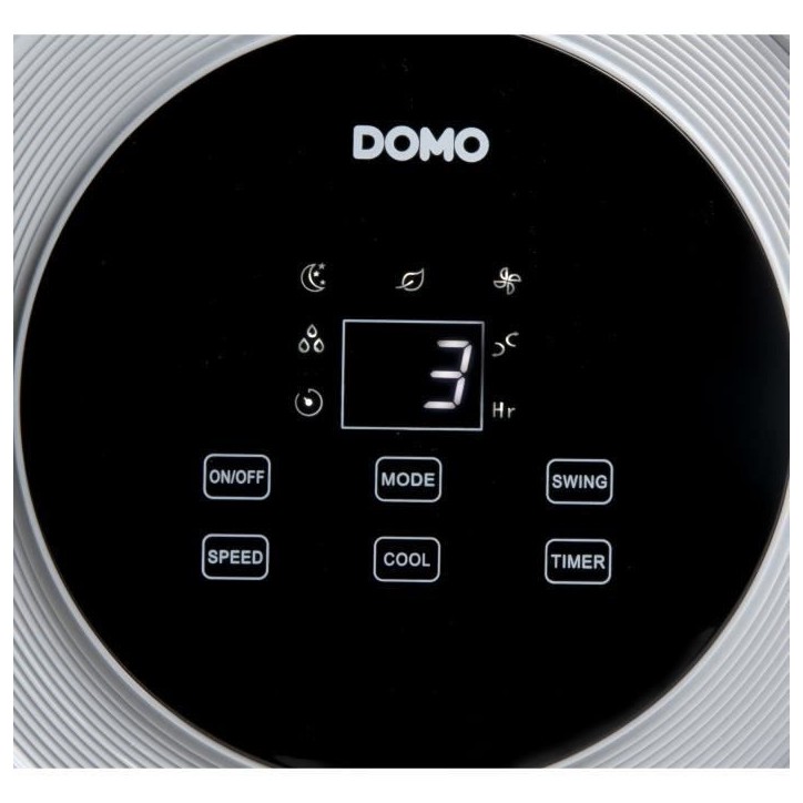 Refroidisseur d'air - DOMO - DO159A - 9,6 W - Oscillation - 3 Vitesses Refroidisseur d'air - DOMO - DO159A - 9,6 W - Oscillation - 3 Vitesses