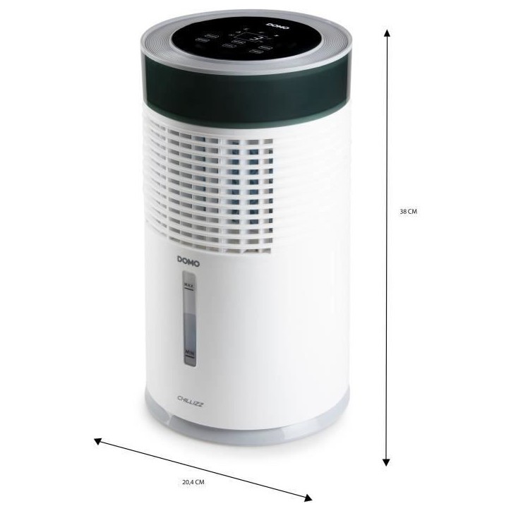 Refroidisseur d'air - DOMO - DO159A - 9,6 W - Oscillation - 3 Vitesses Refroidisseur d'air - DOMO - DO159A - 9,6 W - Oscillation - 3 Vitesses