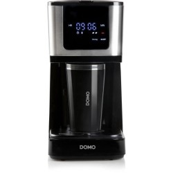 Cafetiere filtre - DOMO - DO733K - 900 W - 4 a 10 tasses - Ecran LCD -