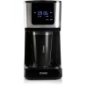 Cafetiere filtre - DOMO - DO733K - 900 W - 4 a 10 tasses - Ecran LCD -
