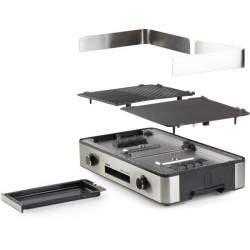 Grill de table barbecue Genius - DOMO - DO9259G - 2 zones de cuisson -