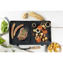Grill de table barbecue Genius - DOMO - DO9259G - 2 zones de cuisson -