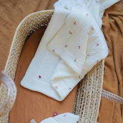 Couverture double face - DOMIVA - Maternity Love - 75 x 100 cm - Gross