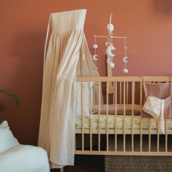 Ciel de lit - DOMIVA - Honey Moon - Gaze de coton - Protection douce c