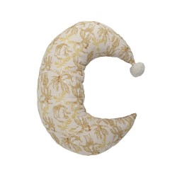 Coussin bébé demi lune Beige 30x40 cm