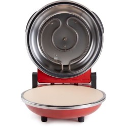 Four a pizza électrique - DOMO - DO9284PZ - 1200 W - Ø 32 cm - Rouge