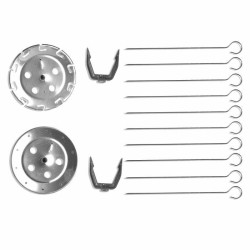 Grill vertical - LIVOO - DOM323 - 1500W - Jusqu'a 2,5 Kg - 1 broche ce